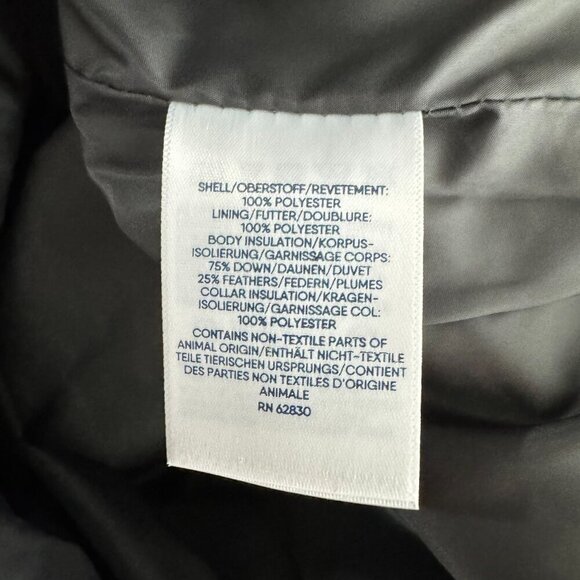 Lands' End Puffer Vest Womens Small Tall 600FP Down Plaid Full Zip NWT CJ-1807 - Picture 10 of 12